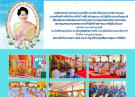 กิจกรรมรวมพลังสัปปายะสู่วัด ครั้งที่ 3 และพิธีเจริญพุทธมนต์ ปฏิบัติธรรมเจริญสมาธิ >>>